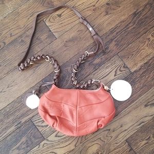 See By Chloe Drk Orange Crossbody / braided handle